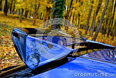 Subaru Impreza WRX STI Racecar Sport car Editorial Stock Photo