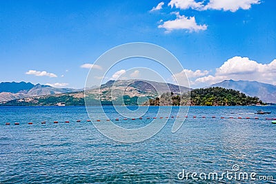 Subic Bay Philippines and Surrounding Area. Stock Photo