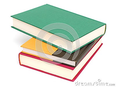 Subject textbooks Stock Photo