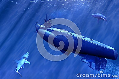Submarine Stock Photo