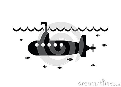 submarine, vector Vector Illustration