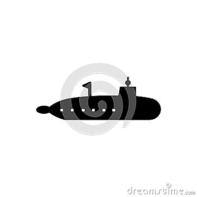 Submarine icon Vector Illustration