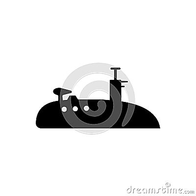 Submarine icon Vector Illustration