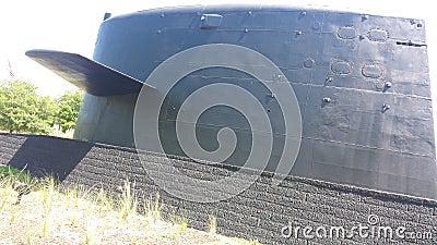 Submarine Memorial Stock Photo