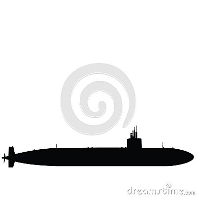 Submarine vector eps illustration by crafteroks Vector Illustration