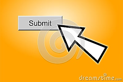 Submit Button Stock Photo