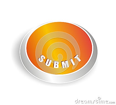 Submit Button Vector Illustration