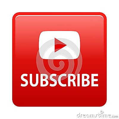 Subscribe button Vector Illustration