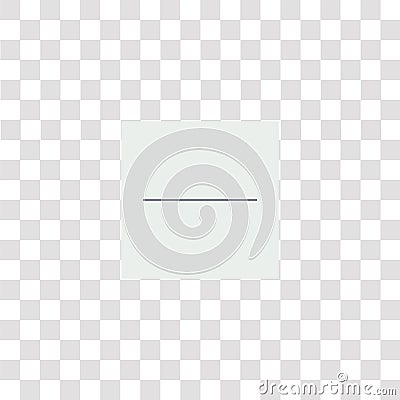 substract icon sign and symbol. substract color icon for website design and mobile app development. Simple Element from essential Vector Illustration