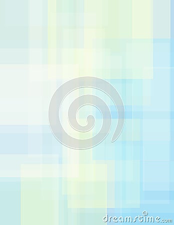 Subtle geometric background with cream and pale blue rectangles Stock Photo