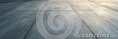 Subtle horizontal grooves in concrete, creating a subtle textured background, smooth, seamless Cartoon Illustration