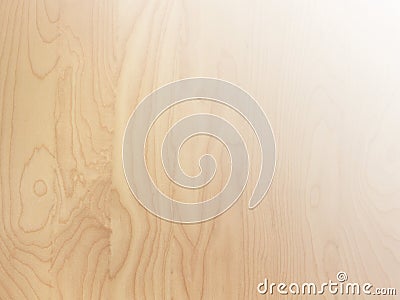 Light tan smooth natural birch wood grain abstract background surface Stock Photo