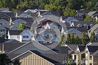 Suburbs Stock Photo