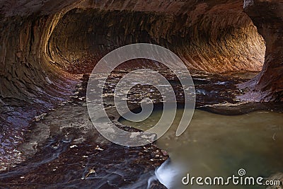 The Subway, Zion National Park Stock Photo