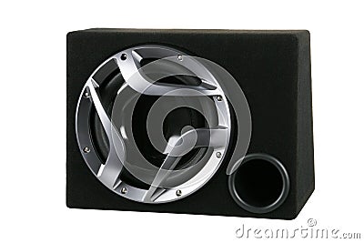 Subwoofer Stock Photo