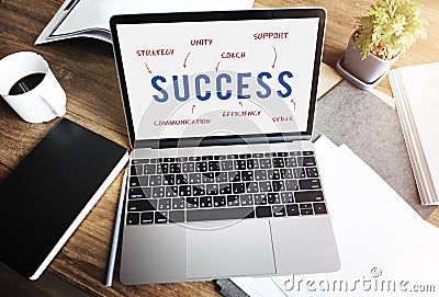 Success Business Company Strategy Marketing Concept Stock Photo