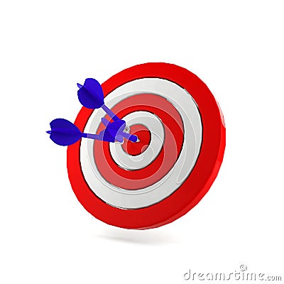 Success darts Stock Photo