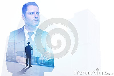 Success and employment concept Stock Photo