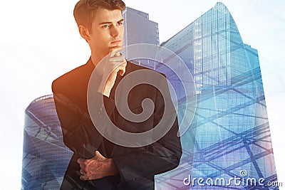 Success and employment concept Stock Photo