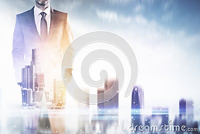 Success and employment concept. Editorial Stock Photo