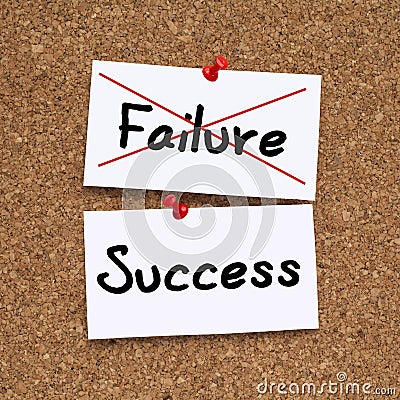 Success Failure Stock Photo