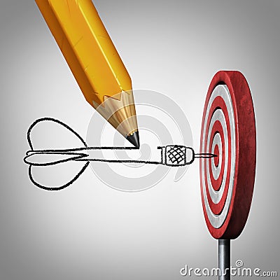 Success Goal Planning Stock Photo