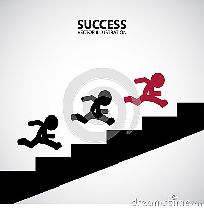 Success Graphic Design Vector Illustration