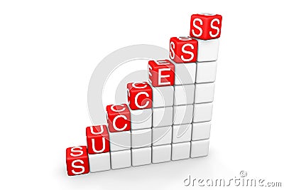 Success Ladder Stock Photo