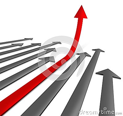 Success Path to Growth Stock Photo