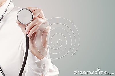 Success smart medical doctor working Stock Photo