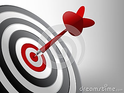 Success Target Vector Illustration