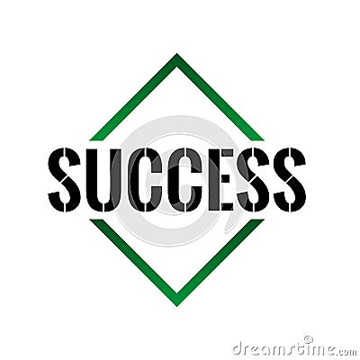 Success triangle or pyramid line art vector icon Vector Illustration
