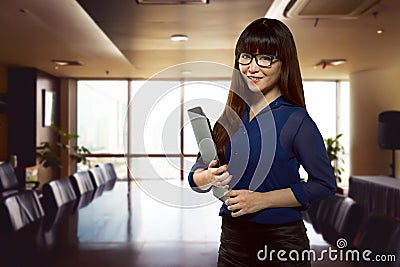 Successful asian business person Stock Photo