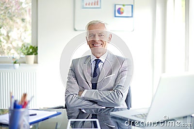 Successful in business life Stock Photo