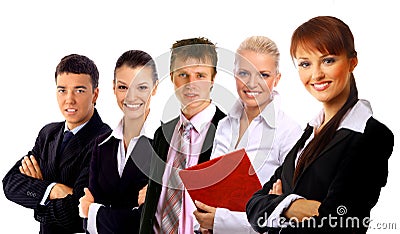 Successful businessteam Stock Photo