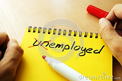 Successful employment concept. Stock Photo