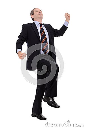 Successful mature businessman portrait Stock Photo