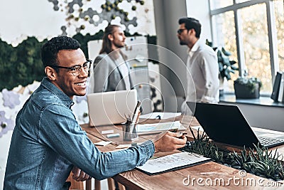 Successful team. Stock Photo