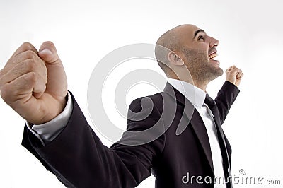 Successful young corporate man Stock Photo