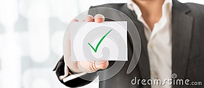 Successfully completed task Stock Photo