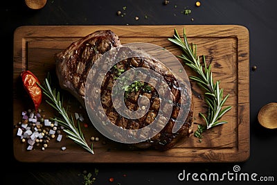 Succulent Grilled Delight Stock Photo