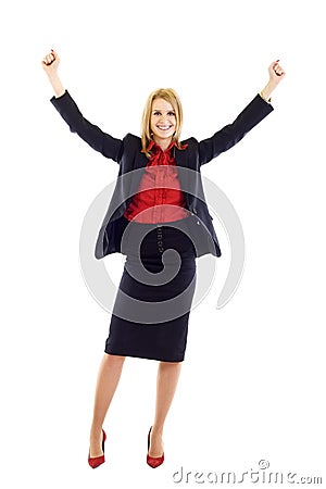 Sucessful business woman Stock Photo