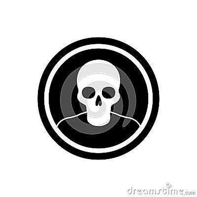 Sudden Death Icon Vector Illustration