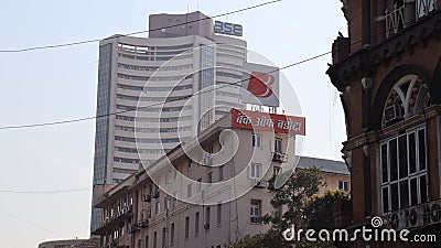 Sudden jump is recorded in the Indian Stock market. Editorial Stock Photo