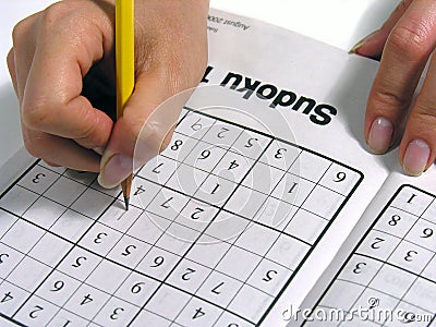 Sudoku Stock Photo