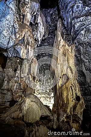 Entrance of the Sudwala Caves, Panorama Route, Mpumalanga South Africa Editorial Stock Photo