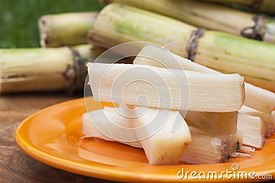 Sugar cane Stock Photo