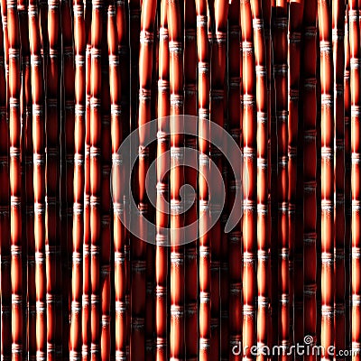 Sugar cane red. Stock Photo