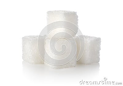 Sugar cube Stock Photo
