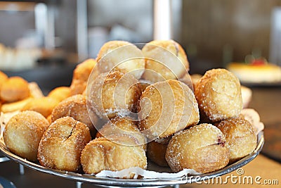 Sugar donuts Stock Photo